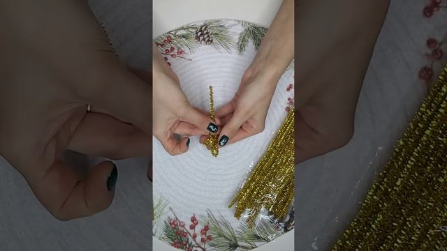 Новогодний декор своими руками из синильной проволо? смотреть онлайн