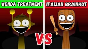 SPRUNKI: WENDA TREATMENT VS ИТАЛЬЯНСКИЙ ХАОС! 🌪️