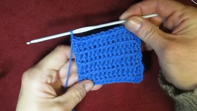 Вязание крючком. Столбик без накида. Crochet. Column without nakida. смотреть онлайн