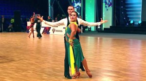 Спортивные бальные танцы. Чемпионат мира. 1/4 финала. РУМБА!!!