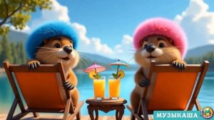 "Сидим с бобром за столом" Детская кавер версия