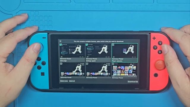 Как установить кастомные темы на прошитую Nintendo Switch смотреть онлайн