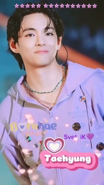 Фиолетовый цвет мой любимый цвет💜 👍💥 #kimtaehyung 💜 смотреть онлайн