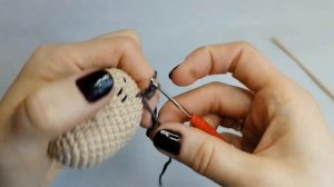 Капибара крючком/Вязаная капибара/Капибара брелок