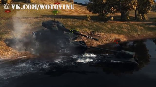 AMX 50B Wot Vines Танковые приколы смотреть онлайн