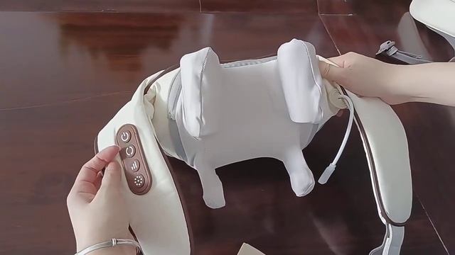 Ударный шейный массажер для шеи ручной массаж смотреть онлайн