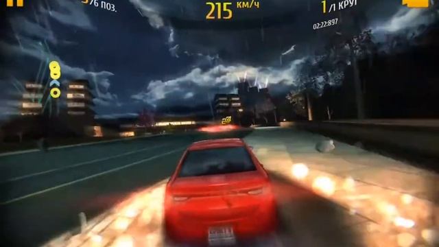 Играем в игру Asphalt 8.#1