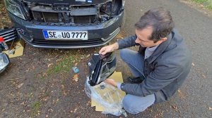 Замена фары Volkswagen Passat В7