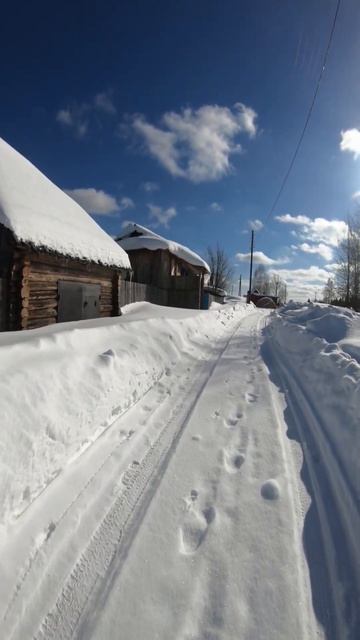 Пермский край.Россия.жизнь в деревне зимой смотреть онлайн