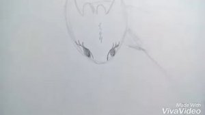 Рисуем ночную фурию беззубку