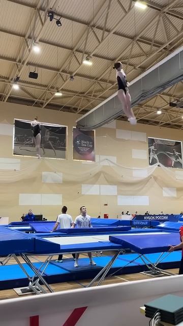 Кубка России 2025 - Синхронные прыжки женщины – София Ал смотреть онлайн