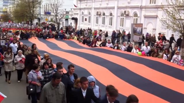 Бессмертный полк в Ульяновске. 9 мая 2015