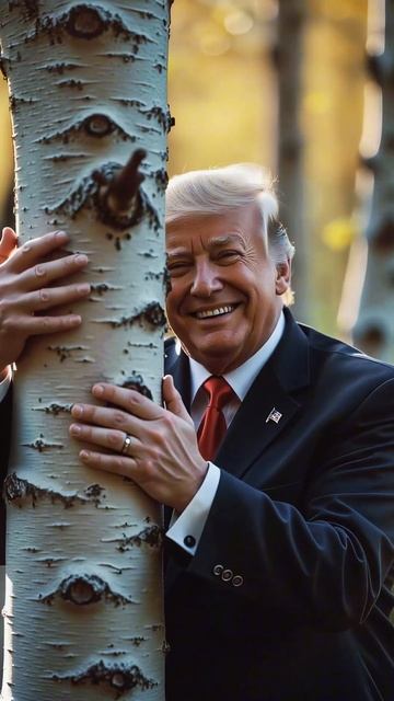 Когда политика становится лирикой. Трамп на фоне поля, смотреть онлайн