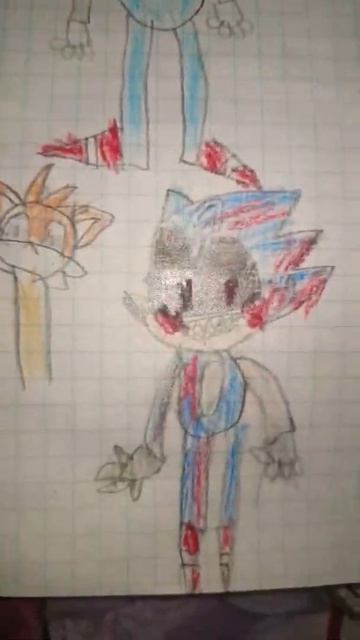 Соник VS соник ехе Как рисовать соник и Talis смотреть онлайн