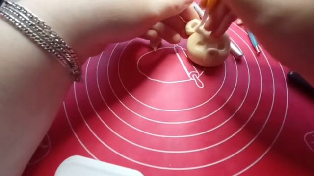 Мишка из сахарной мастики. смотреть онлайн