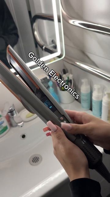 Укладка волос Dyson Airstrait 😍#dyson #dysonairstrait #dysonairwrap смотреть онлайн