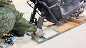 СБОРКА КИТАЙСКОГО СКУТЕРА ИЗ КОРОБКИ KUNHAO TANK (ПОДРОБНО)