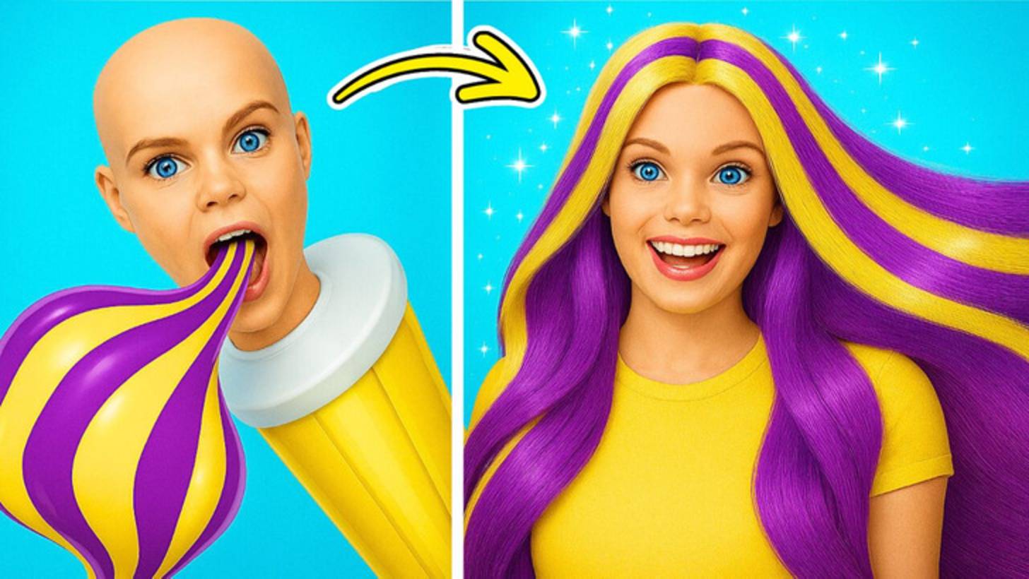 💅Милая vs грубая девушка 😳 Быстрое преображение ради любви смотреть онлайн