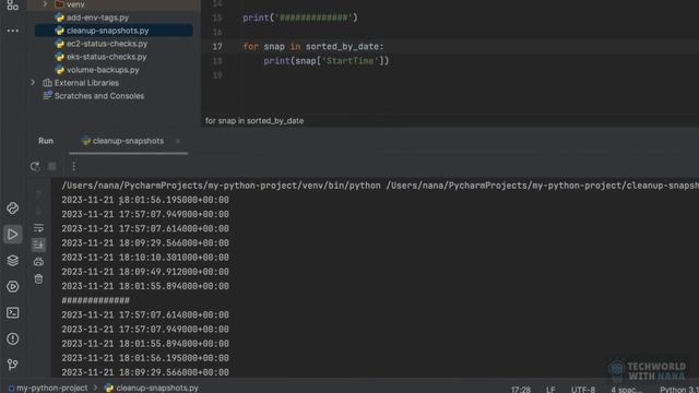 14.10 Automate cleanup of old Snapshots смотреть онлайн