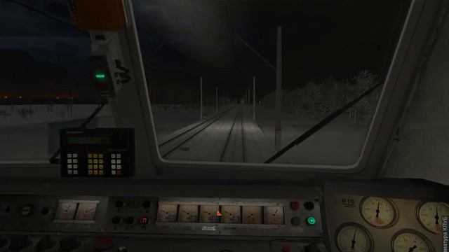 ZDSimulator ЧС7-010 С фирменным поездом 008 Брест-Москва по участку Вязьма-Москва
