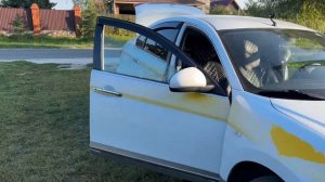 Замена и установка ПТФ ламп ЛЭД в НИССАН альмера g15  #ро