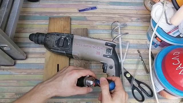 Как из перфоратора сделать миксер или дрель