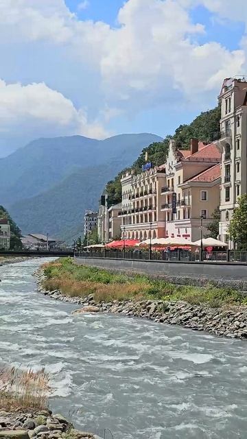 Курорт Роза Хутор, Краснодарский край. Rosa Khutor resort, Krasnoda смотреть онлайн