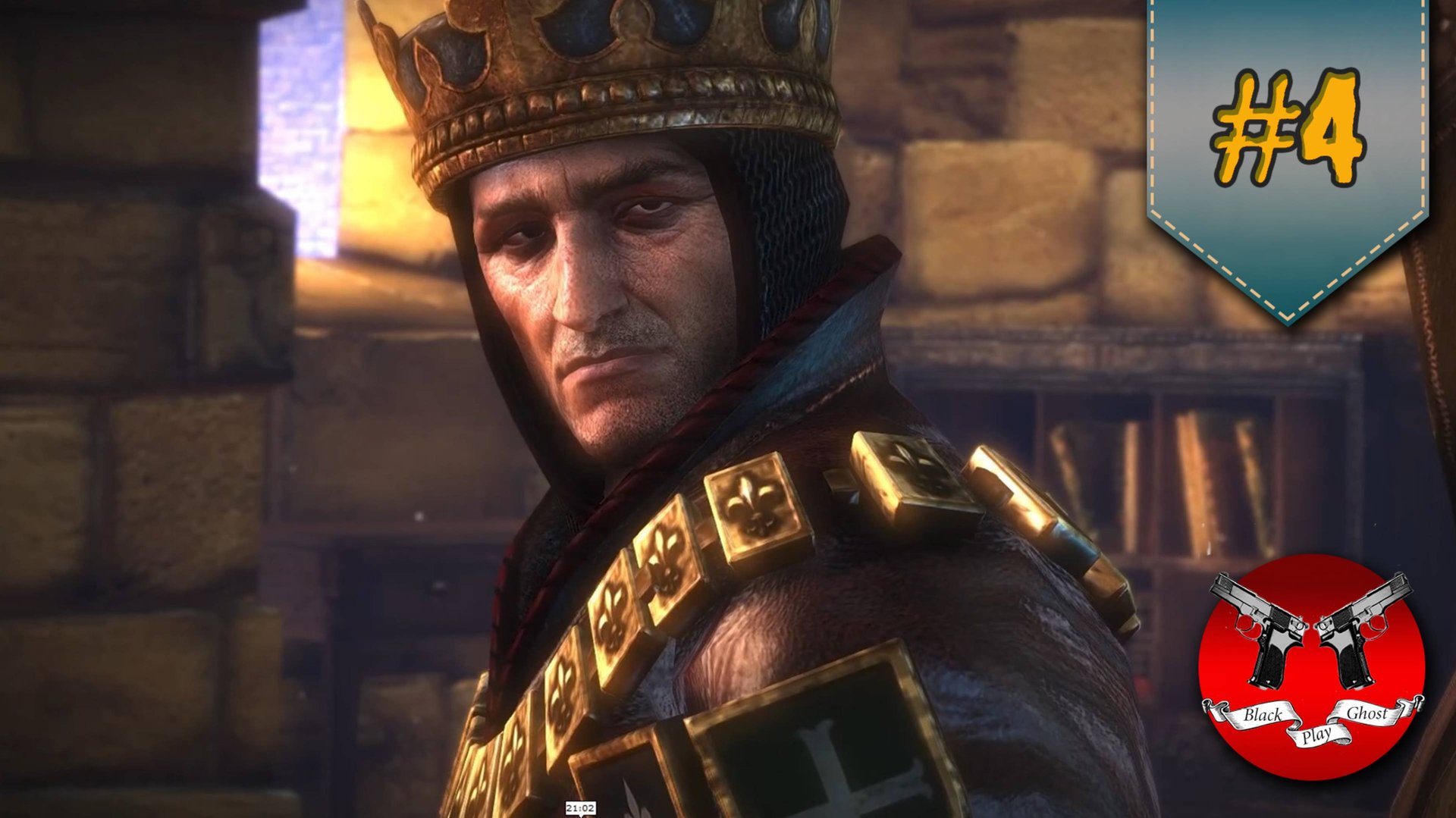 ЛЫСЫЙ МОНАХ ✪ The Witcher 2 (Ведьмак 2) #4 смотреть онлайн