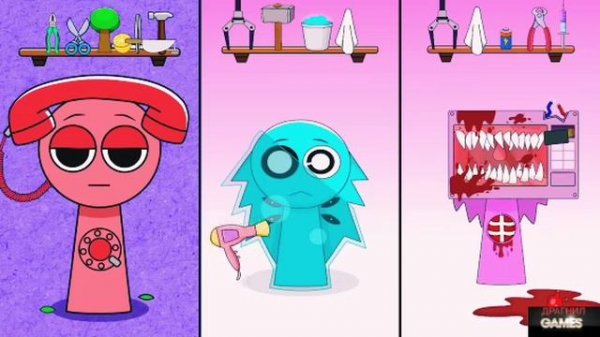 СПРУНКИ ИГРА! восстанавливаем СПРУНКИ! Sprunki incredibox!