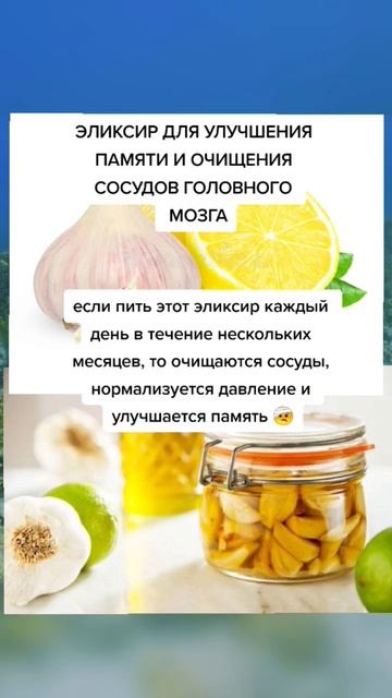 элексир для улучшения памяти и очищения сосудов голов смотреть онлайн