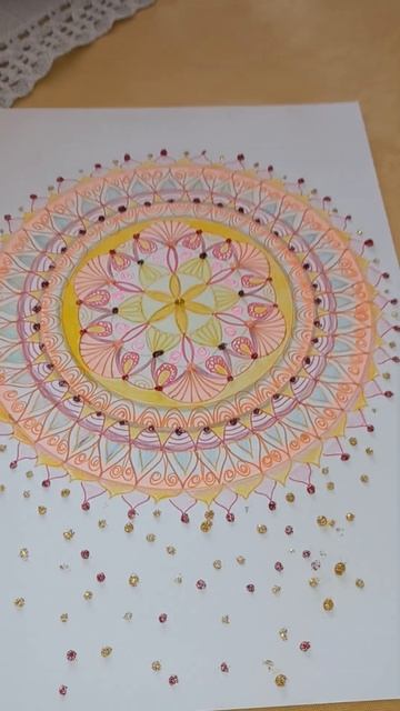 Wheel of Fortune💛❤️💛Колесо фортуны💛❤️💛#shorts#mandala #jantra #art смотреть онлайн