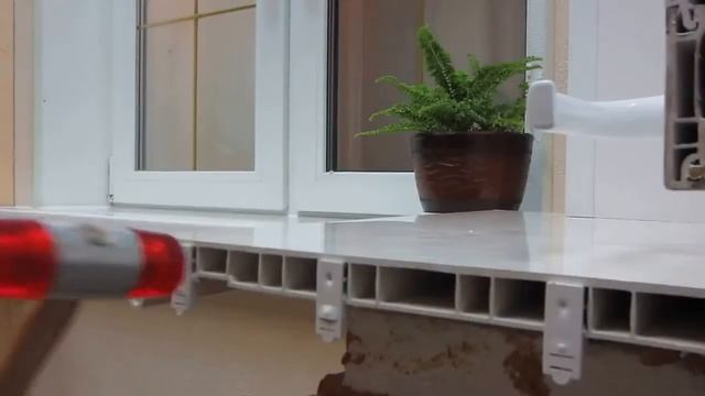 Монтаж декоративной заглушки для подоконника Crystallit смотреть онлайн