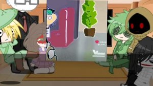 Реакция крипипасты на 13 карт (топ 5 меме про 13 карт) //GACHA// ///Чёрный экран///