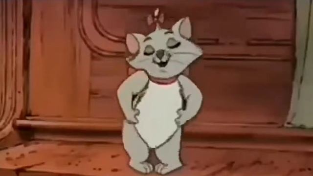 Кошка из мультфильма танцует под песню Shaky Shaky смотреть онлайн