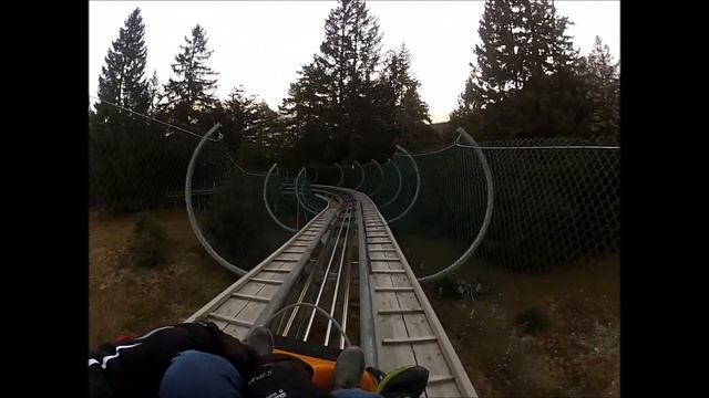 Веселые санки в австрийском Имсте смотреть онлайн