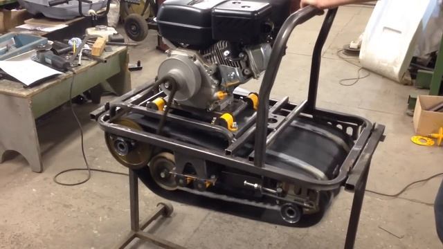 Модернизация миниснегохода ЁРШ смотреть онлайн