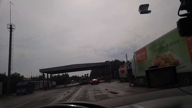 Граница Беларусь - Россия (Р-21/Р-120). На машине. смотреть онлайн