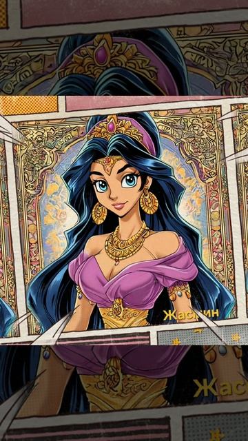Принцессы дисней в стиле Yu-Gi-Oh! смотреть онлайн