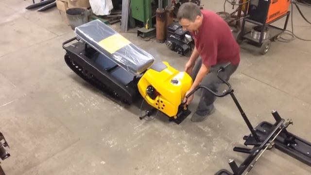 Снегоход-трансформер "Рыбоход" смотреть онлайн