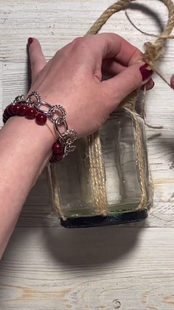 Светильник из банки.🕯Подсвечник. DIY. Lantern #shorts смотреть онлайн