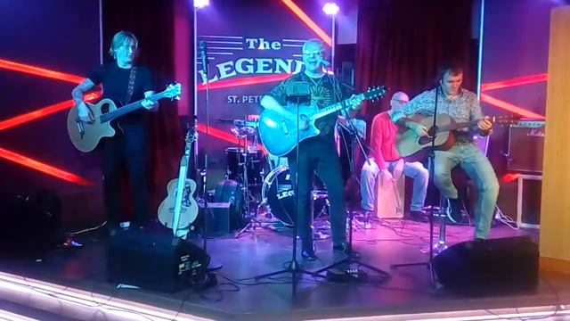 Legendary Rock jam - Wanted Dead or Alive (cover Bon Jovi), поёт Александр Гребе смотреть онлайн