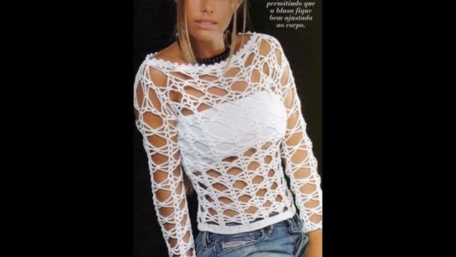 ТУНИКА, Связанная Крючком - 2019 / TUNIC Crocheted / TUNIKA Gehäkelt