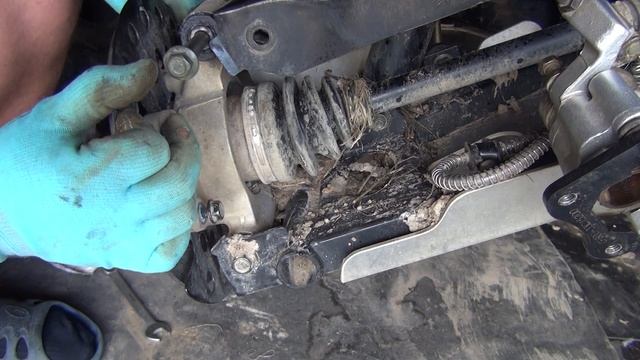 Замена колодок CF Moto Trecker U8