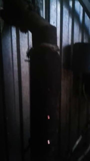 Печь на отработке. В таком режиме 3 литра в час. смотреть онлайн