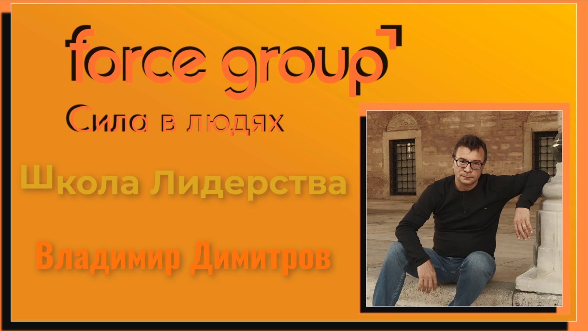 FORCE GROUP. Школа Лидерства. Владимир Димитров. смотреть онлайн