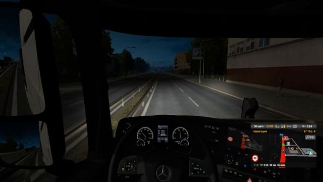 Euro Truck Simulator 2 везём ДСП из Твери в Москву смотреть онлайн