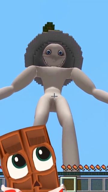 😱 Это же ОГРОМНЫЙ Человек За Окном в Майнкрафт ! #Shorts смотреть онлайн