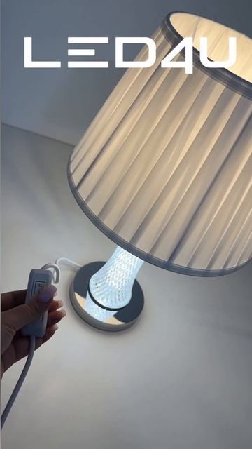 Бренд LED4U / Настольный светильник L6161 CR @modeluxled4u смотреть онлайн