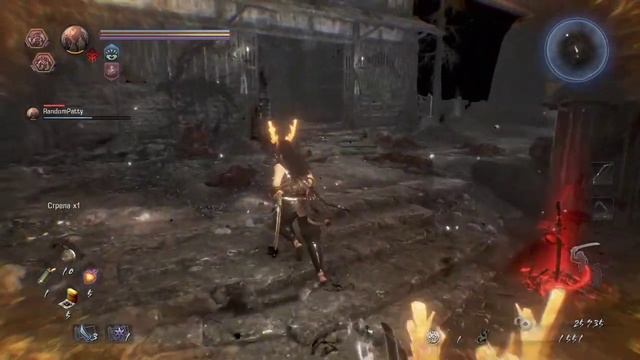 03 Nioh 2 с ниндзя-тян. The Complete Edition Порождение дыма и пламени