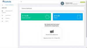 Cashvib - 5 долларов за 5 минут? Реальный заработок или очер